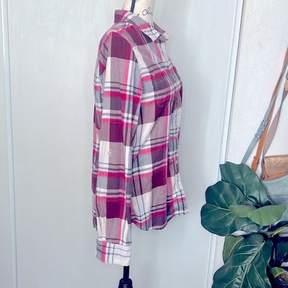 The North Face Women's Pomaria Plaid Shirt Large - Picture 4 of 7